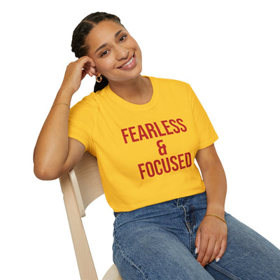 "Fearless & Focused" Empowerment Tee