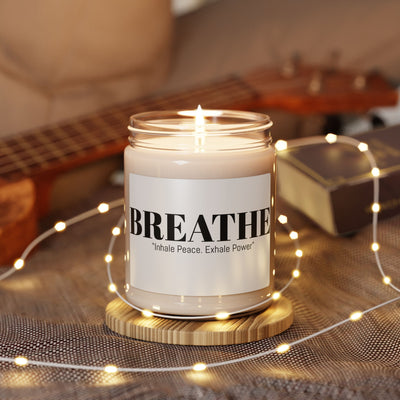 "Breathe" Affirmation Candle