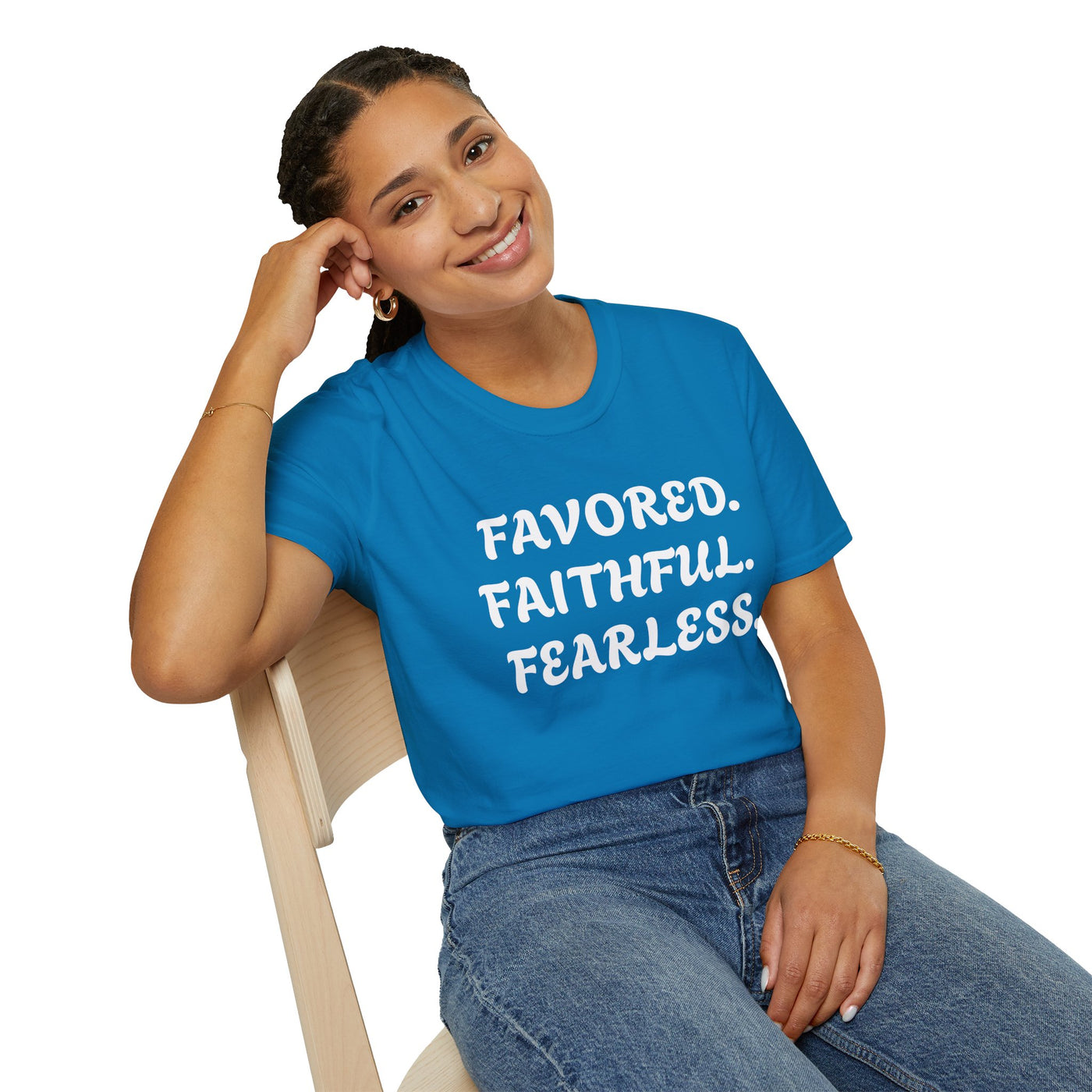 "Favored. Faithful. Fearless" Empowerment Tee