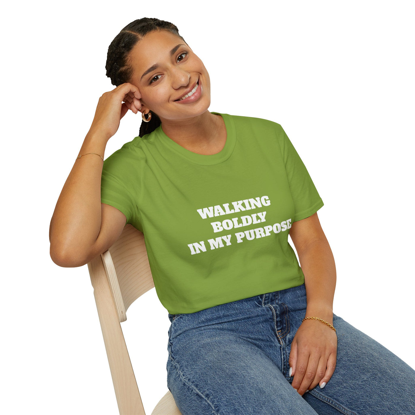 "Walking Boldly in My Purpose" Empowerment Tee
