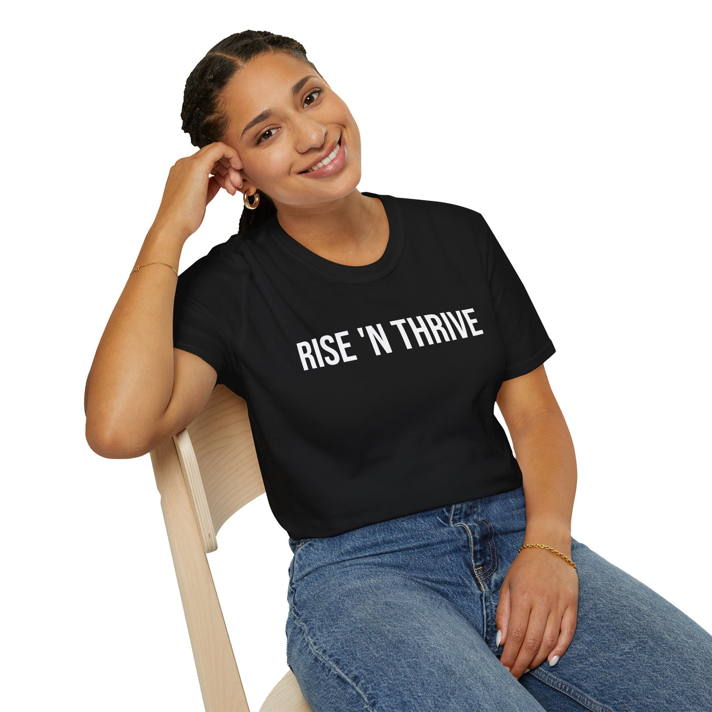 "Rise 'N Thrive" Signature Empowerment Tee