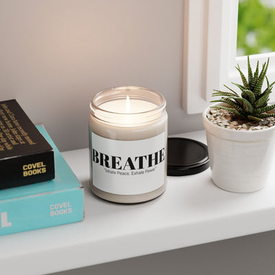 "Breathe" Affirmation Candle