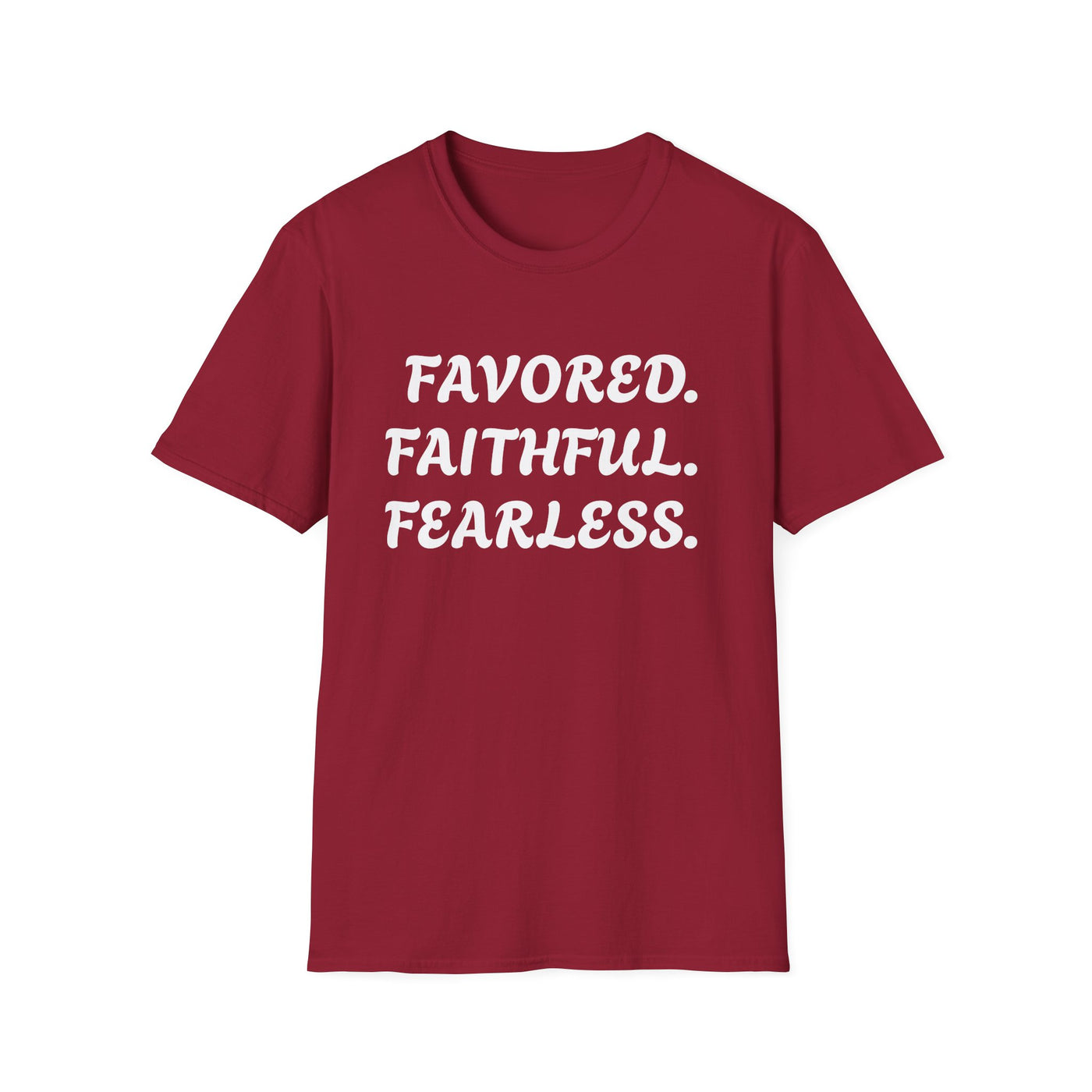 "Favored. Faithful. Fearless" Empowerment Tee