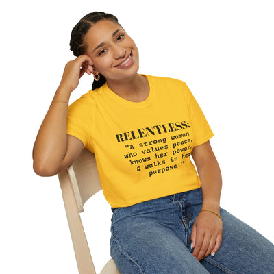 "Relentless" Empowerment Tee