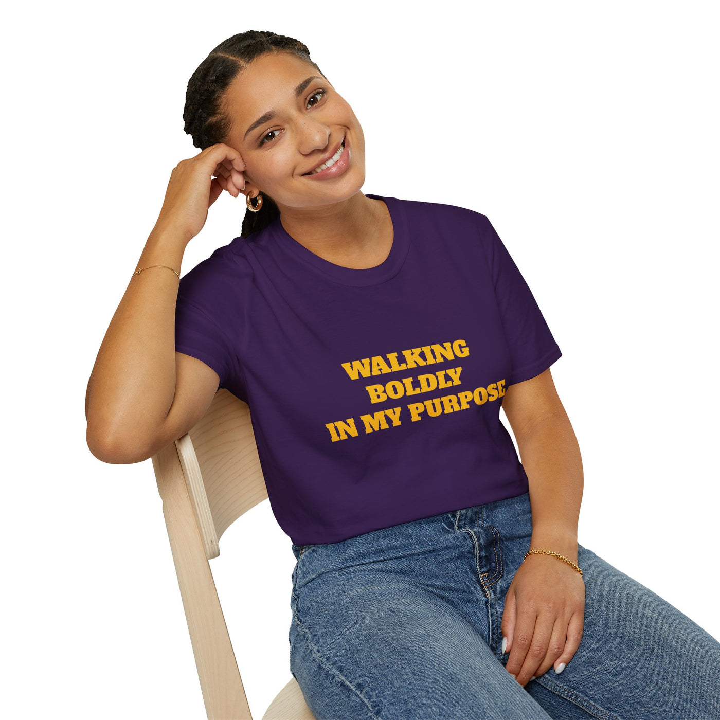 "Walking Boldly in My Purpose" Empowerment Tee
