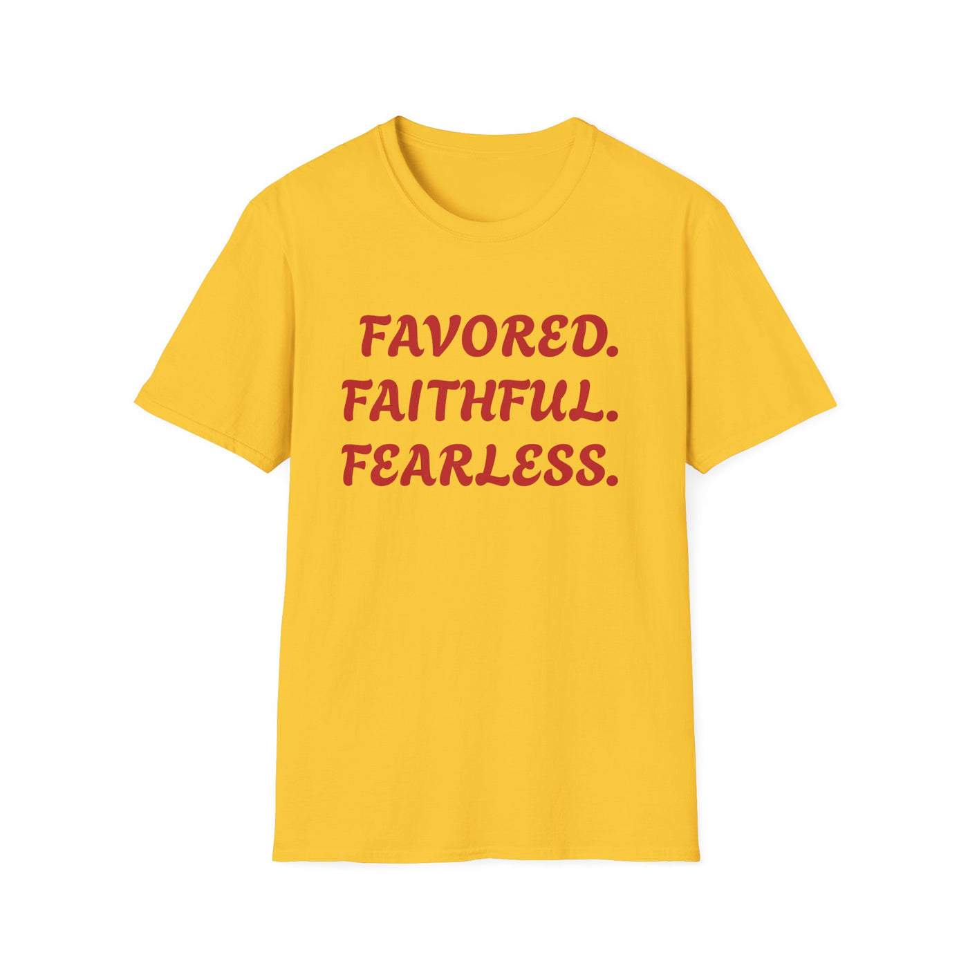 "Favored. Faithful. Fearless" Empowerment Tee