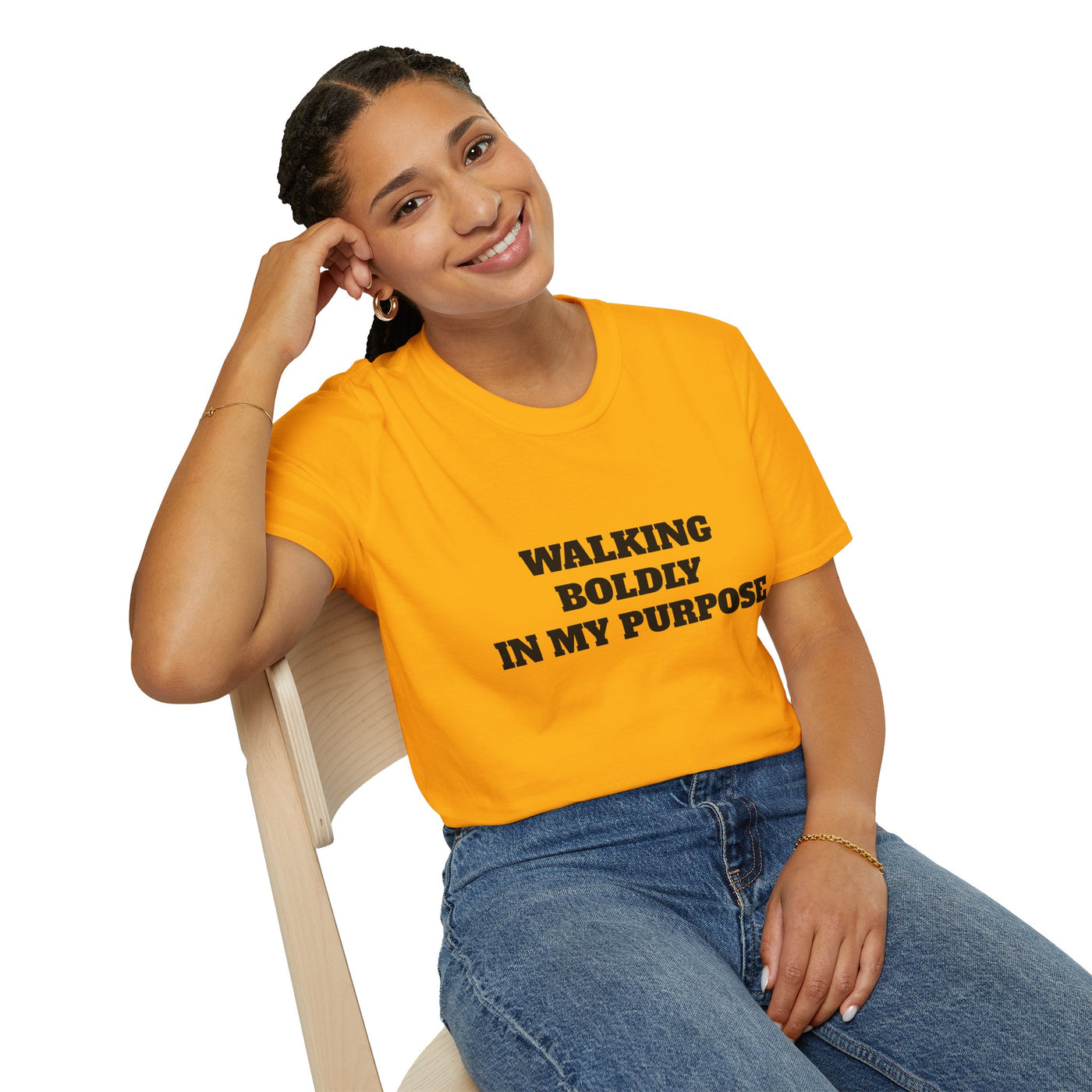 "Walking Boldly in My Purpose" Empowerment Tee