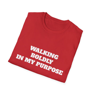 "Walking Boldly in My Purpose" Empowerment Tee