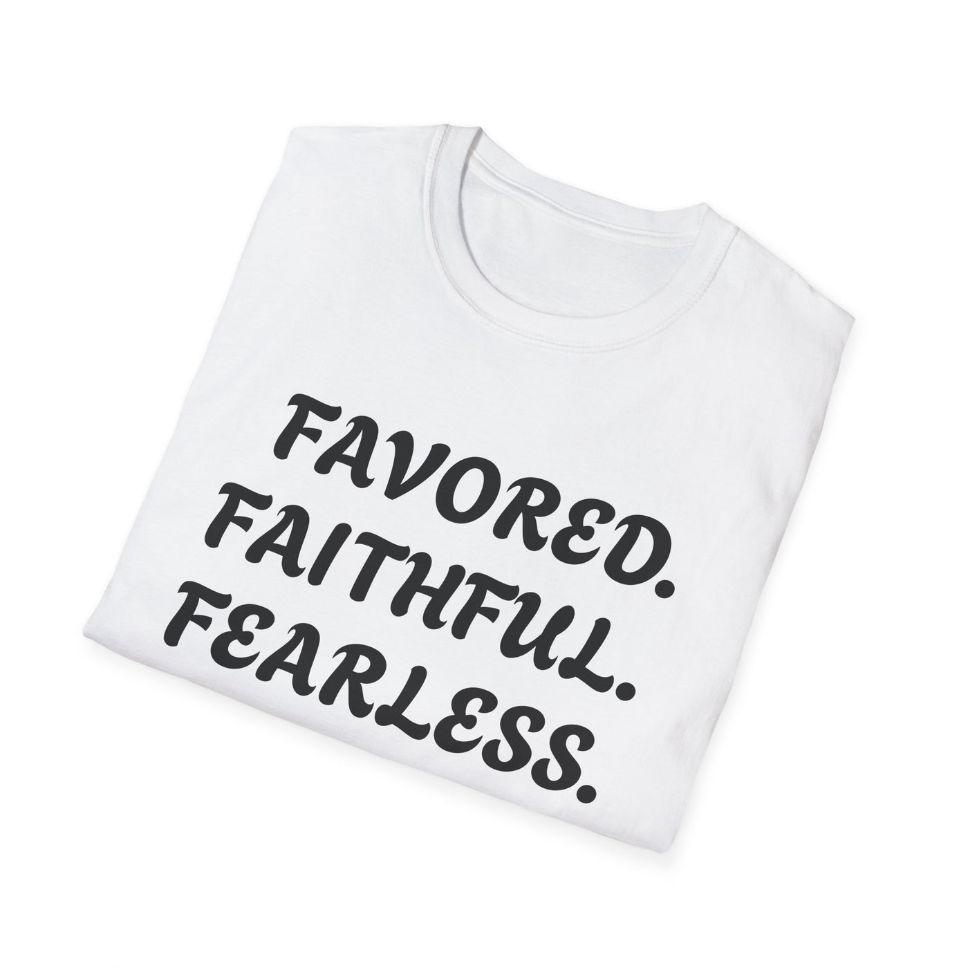 "Favored. Faithful. Fearless" Empowerment Tee