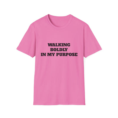 "Walking Boldly in My Purpose" Empowerment Tee