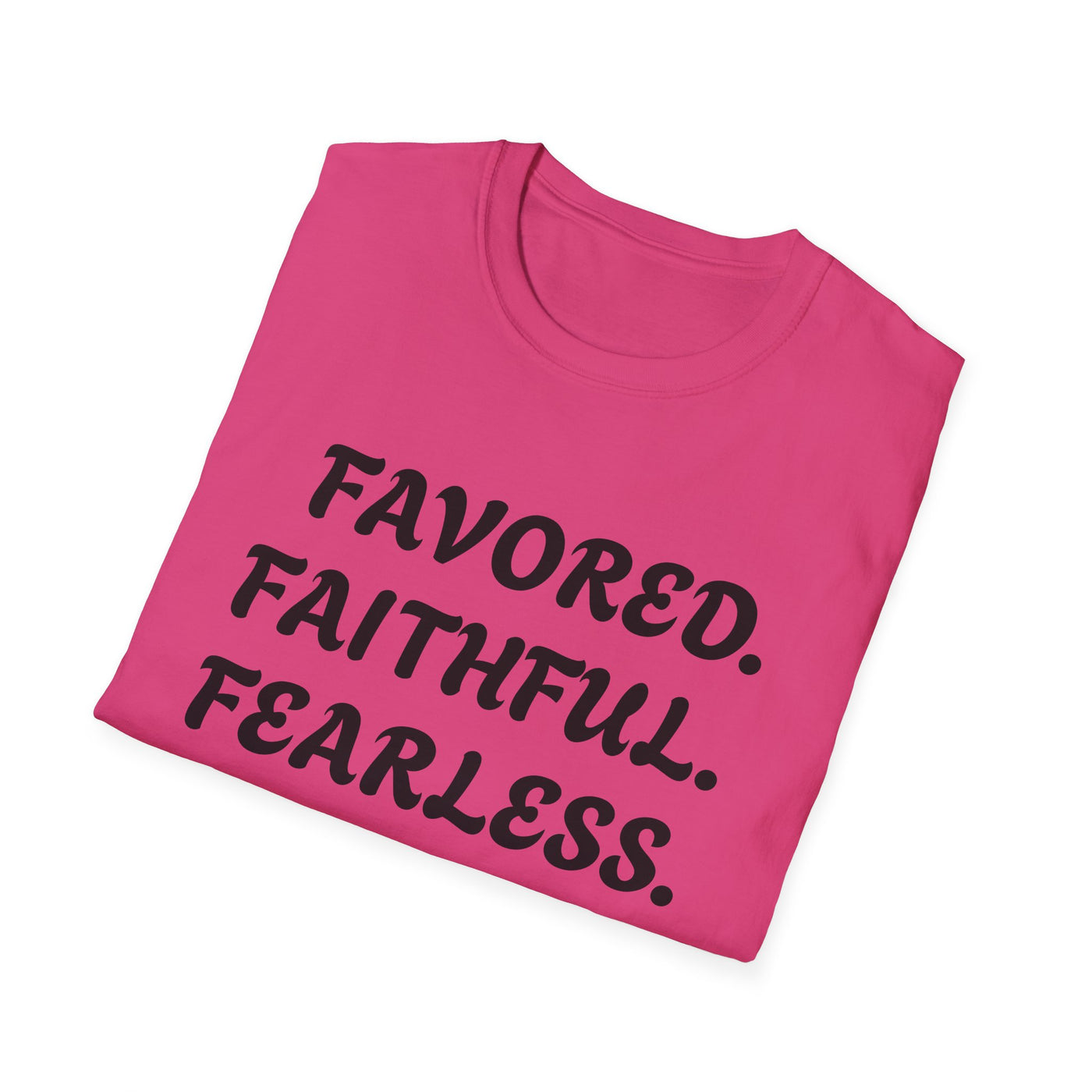 "Favored. Faithful. Fearless" Empowerment Tee