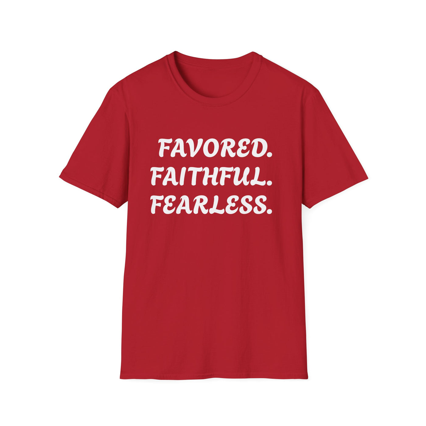 "Favored. Faithful. Fearless" Empowerment Tee